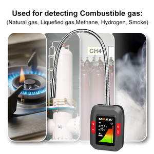 Détecteur de fuite de gaz combustible liquéfié portable MK701 de Maka pour détecteur de fuite de gaz méthane - Product Image 3