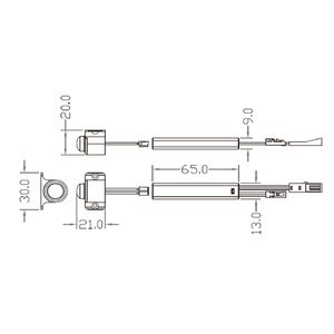 DC 12V 24V montado en superficie temporizador gabinete cajón luz sensor de movimiento interruptor - Product Image 2