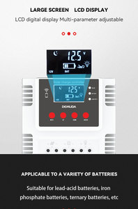 Умный Wi-Fi Pv 12v/24v/48v контроллер солнечной системы Kdy зарядка 30a Pwm солнечный контроллер - Product Image 5