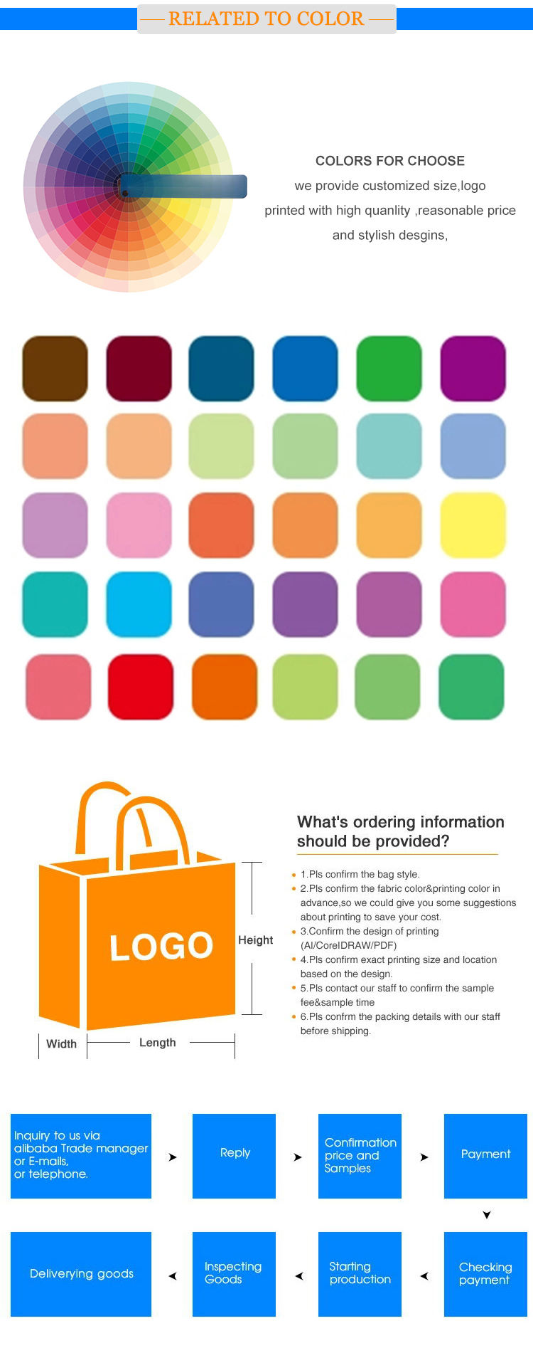 Colores personalizables