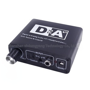 HIFI 24bit DAC Amp convertidor de Audio analógico Digital decodificador 3,5mm AUX RCA amplificador adaptador Toslink Audio Splitter convertidores - Product Image 3