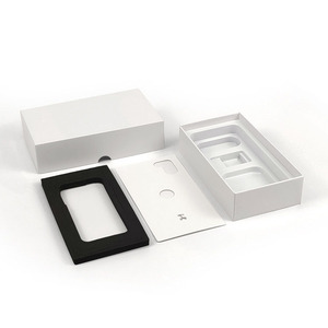 <strong>Plain</strong> Blue Custom <strong>Design</strong> Cell Phone Cardboard Packaging Paper <strong>Box</strong> Package Mobile Phone <strong>Box</strong> Phone Case Packing With Insert - Product Image 3