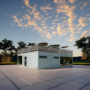 Luxury Operable Restaurants and Shops Low-<strong>Cost</strong> Mobile Prefabricated Container Houses and Modular Cafe for Urban <strong>Use</strong> - Product Image 2