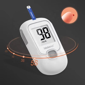 An toàn kiểm tra kỹ thuật số Blood Glucose Monitor Blood Glucose Meter, xách tay glucometer để kiểm tra lượng đường trong máu - Product Image 2