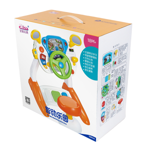 HY oyuncaklar 1712 müzik simülasyon kabin bebekler için çok fonksiyonlu oyun masası 1-3 yaşında aydınlanma direksiyon öğrenmek - Product Image 3