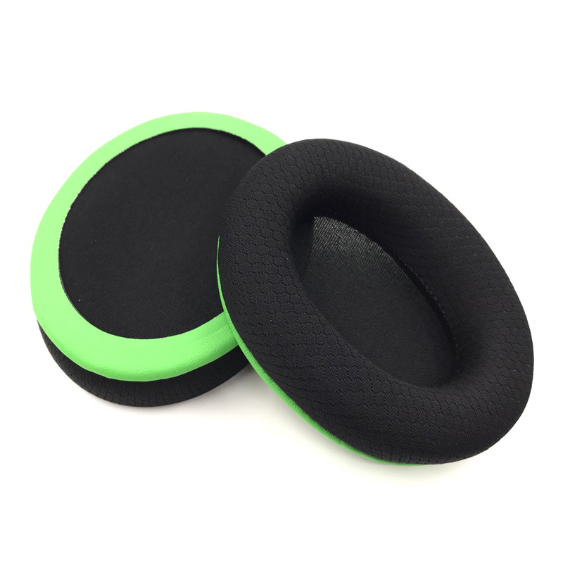 HP-Earpads Tissu MESH noir-vert