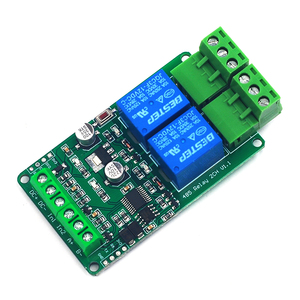 Modulo di uscita scheda relè Modbus RTU 2 canali 12V ingresso modulo di comunicazione RS485 / TTL