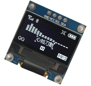 0,96-Zoll-OLED-Display 128x64 12864 LCD-Bildschirm modul Serieller Anschluss mit kleinem Bildschirm I2C-IIC-Schnittstelle SSD1306-Chip - Product Image 3