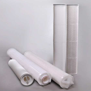 OEM yüksek akış filtresi ön filtrasyon PP PET su filtresi kartuşu 5 mikron Polyester pileli çökelti filtresi Ro için - Product Image 5