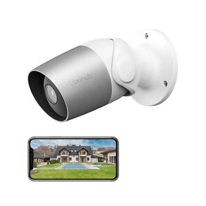 Cámara DE SEGURIDAD HIK IP67 resistente a la intemperie para exteriores, cámara Ip con micrófono incorporado FHD para el hogar con Wi-Fi Bullet - Product Image 1
