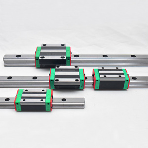 Piezas de enrutador CNC para sistema CNC, bloques de guía de movimiento lineal XYZ de longitud personalizada, rodamientos lineales de riel, guías lineales deslizantes