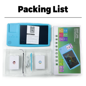 Máquina de aprendizaje de idiomas inteligente para niños, máquina de tarjetas Flash bilingüe para niños, juguete con tableta de escritura LCD - Product Image 4