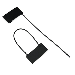 Nhựa an ninh ổ khóa con dấu thẻ dùng một lần làm xáo trộn hiển nhiên khóa nhãn không thấm nước có thể ghi vải giày Túi Khóa thẻ - Product Image 5