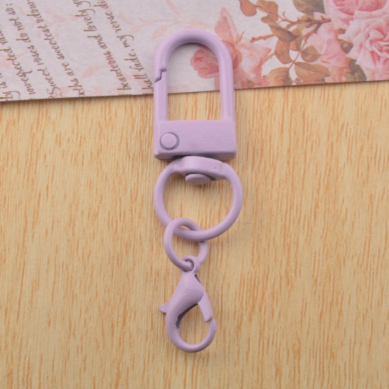 Light purple door buckle 14mm lobster buckle