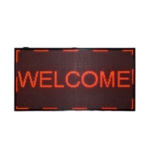 LED-Bewegungsnachrichten-LED-Bildlauf anzeige im Freien mit LED-Programmier zeichen anzeige mit WIFI-Steuerung - Product Image 1
