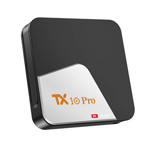 ชุดกล่อง Android13 HD 8K 8GB ควบคุมด้วยเสียง BT 2GB 8GB กล่องทีวี Android อัจฉริยะ dongle รับรองโดย Google TX10 Pro IPTV ทดสอบฟรี - Product Image 1
