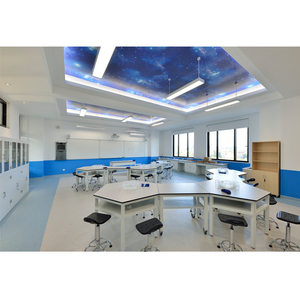 Banco da lavoro da tavolo esagonale da laboratorio per studenti tavolo da laboratorio per studenti banco da lavoro banco da scuola - Product Image 6