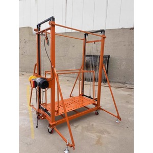 6m 300kg Multifunctional Foldable Electric <strong>Scaffolding</strong> Raised <strong>Platform</strong> Construction Lifting <strong>Platform</strong>
