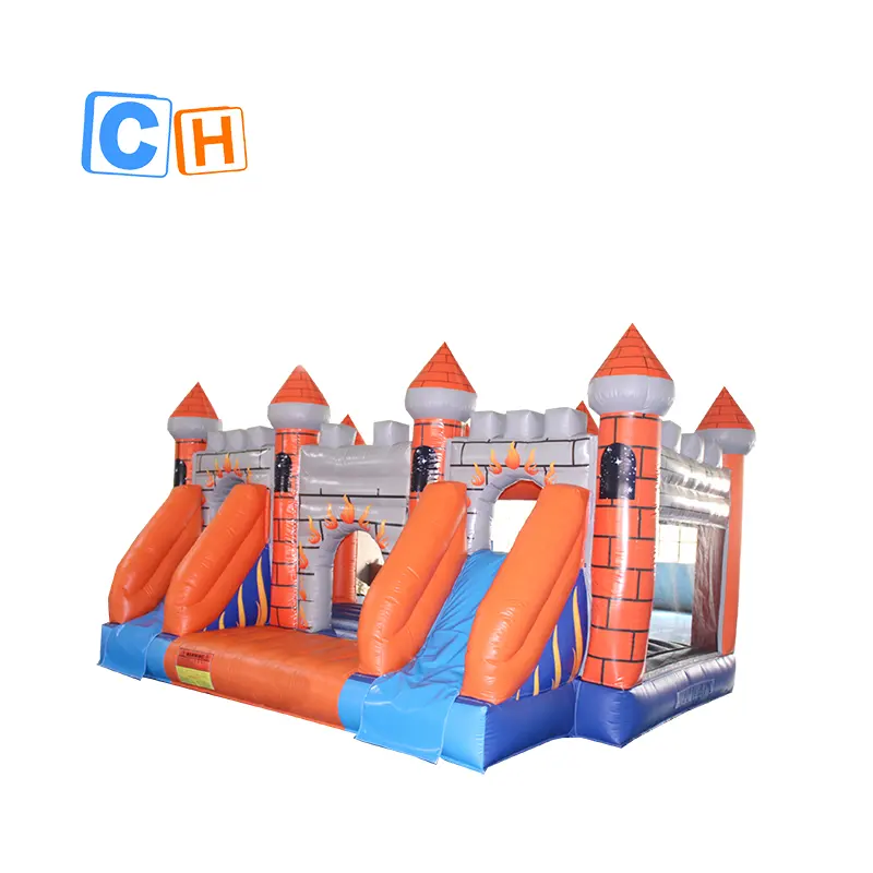 Moonwalk Commercial aufblasbare Türsteher PVC Outdoor Adult Bouncy Jumping Castle Spring burg für Kinder