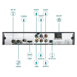 OPENFOX-decodificador TG-HD91 receptor gt media combo 4k, decodificador dvb-t2 dac android, receptor de televisión terrestre, STB DVB-C - Product Image 4