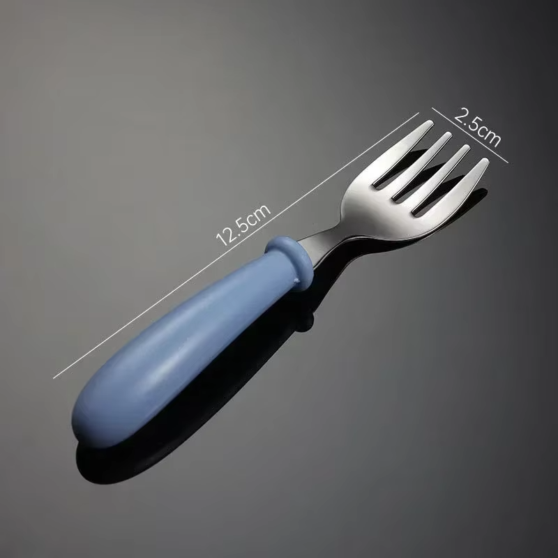 fourchette bleue