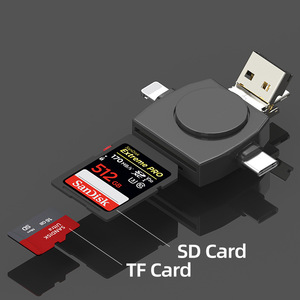 Mobile Phone <strong>Computer</strong> 4 in 1 <strong>Card</strong> Reader DSLR <strong>Camera</strong> Digital SD <strong>Card</strong> TF <strong>Memory</strong> <strong>Card</strong> Reader - Product Image 5