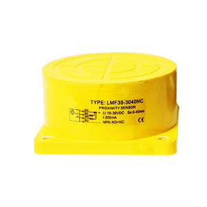 Controlador de sensor de proximidad inductivo, detección de forma de disco, 40mm, con salida NPN, 1 unidad - Product Image 1