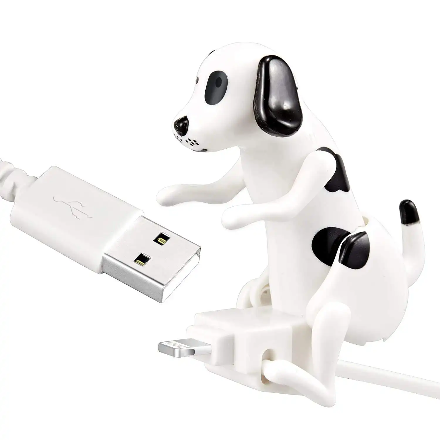 Diskon besar menarik pengisian cepat kabel Data USB pengisi daya anjing bungkuk populer kabel telepon Charger lucu