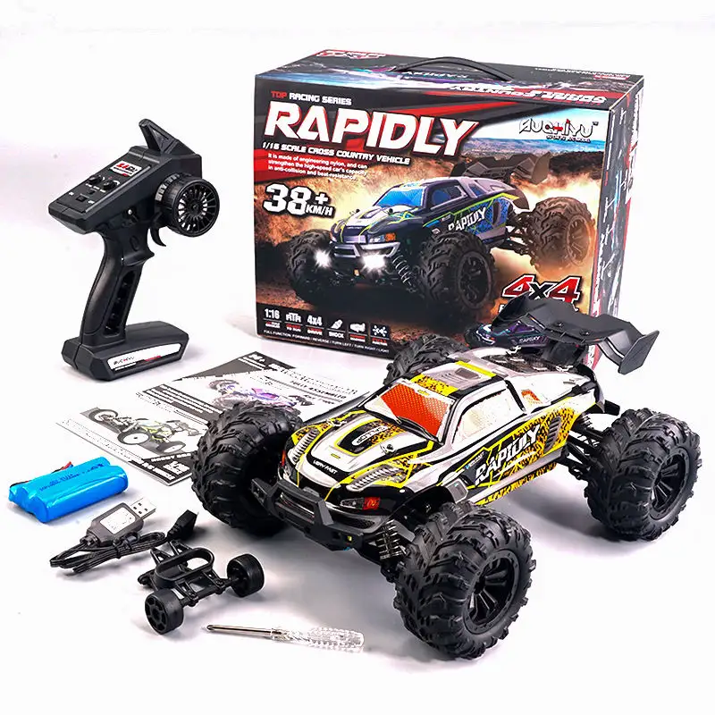 1:16 4wd rc truck 2.4GHz 38km/h Hot sale high speed with off road climbing remote control racing car traxxas x maxx rc car