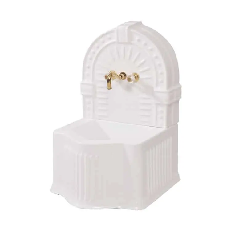 Wudu High Quality Muslim Prayer Basin Acrylic Material Foot Washing Sink Wudu Ablution Station For Sale - Buy