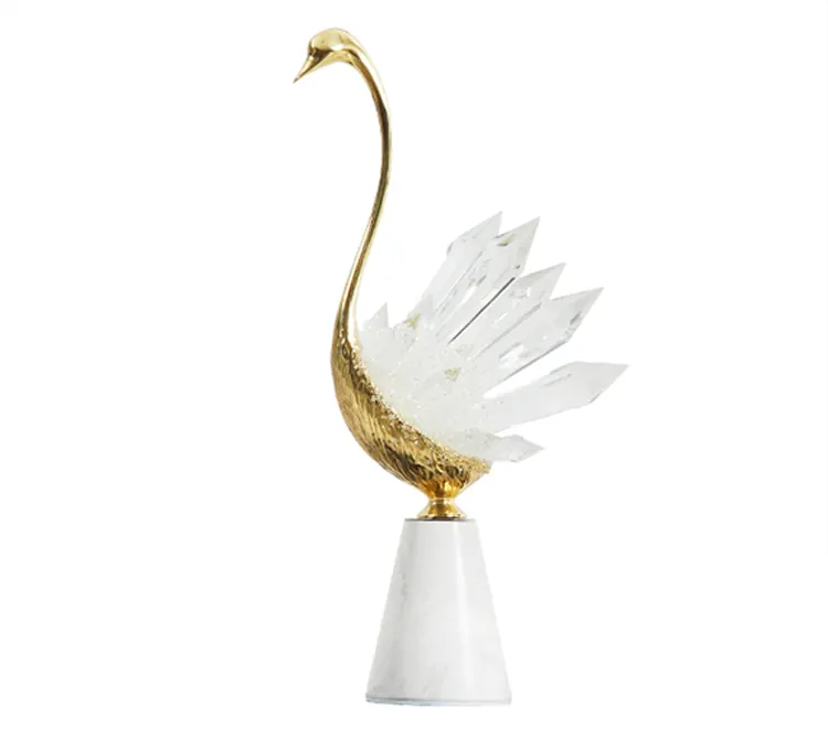 Cisne regalos de boda Sika ciervo caballo varios animales adornos para el hogar para jardín Oficina decoración Interior decoración de mesa de comedor