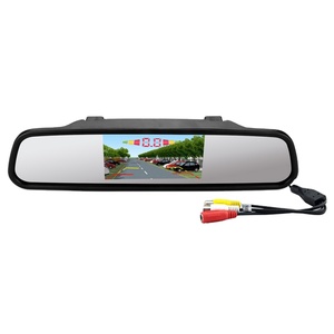 Sensor de estacionamiento inalámbrico con pantalla LCD automática, monitor de coche y cámara de respaldo de Vista trasera para grabación de marcha atrás de coche - Product Image 1