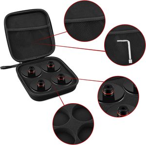 4個のテスララバーリフトジャックパックパッドアダプターツール収納バッグ付きモデル3/Y / S/X用リフティングジャックパッド - Product Image 4