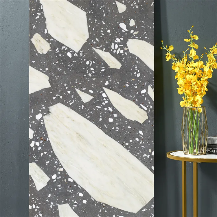 Italia Style Terrazzo Marble Outdoor Custom Sample materiale artificiale lastra Fullbody per la decorazione domestica e il progetto