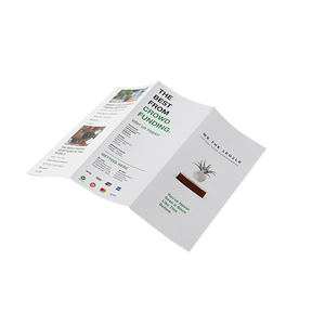 定制A4/A5纸质传单/小册子印刷服务促销胶印小册子设计彩色纸和纸板