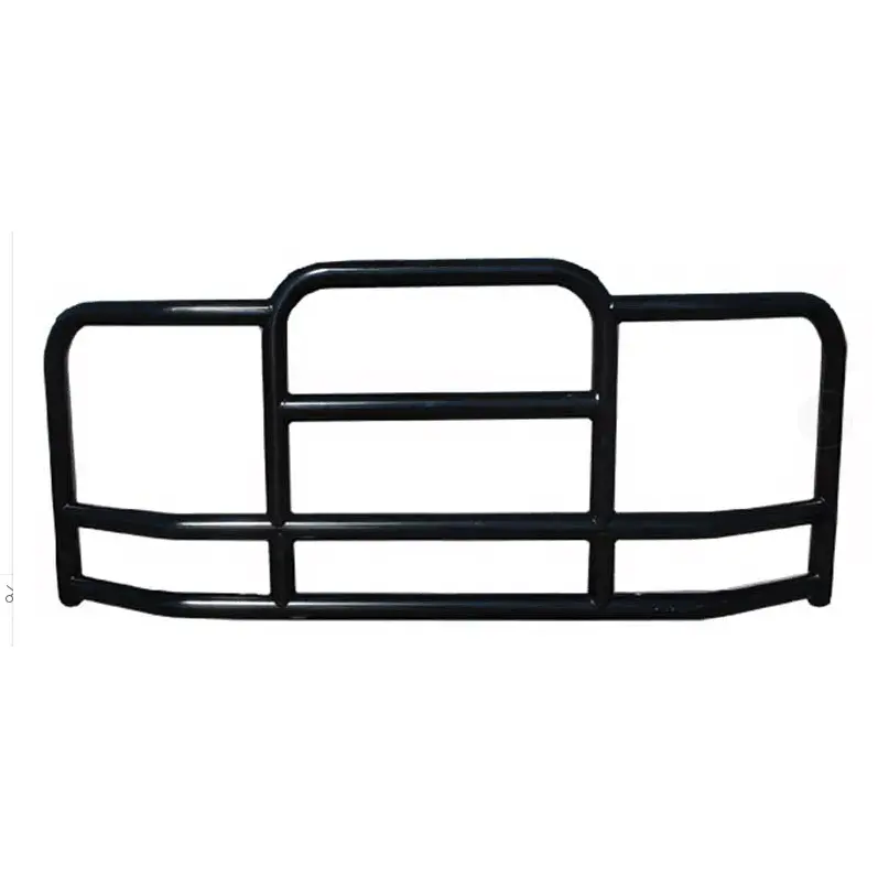 Truck Front Bumpers Deer Guard 304 Polished Stainless-Steel | Easy Bolt-On Installation | Fits For Freightliner Cascadia 07-17