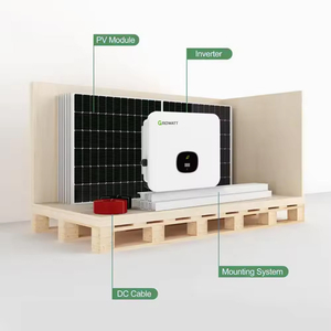 PV Farm Solution 50Kva 100Kva Solar Panel <strong>Power</strong> System 50Kw 100Kw Solar <strong>Power</strong> Plant on Grid Solar Energy System <strong>Kit</strong> - Product Image 4
