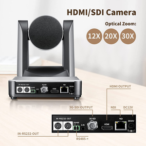 En kaliteli ptz joystick denetleyicisi destek 360 derece otomatik odak geniş açı 1080p60fps HD-SDI akıllı Video konferans kamerası - Product Image 6