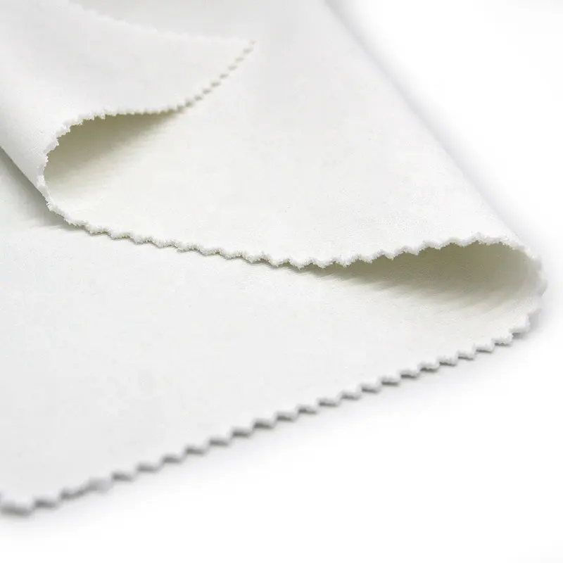 Usine prix de gros coton polyester spandex mélangé tissu vêtements de sport matériel