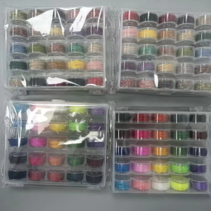 Cuentas de hilo elástico DIY duraderas, alambre colorido para componentes de pulsera personalizables, hallazgos para hacer joyas - Product Image 2