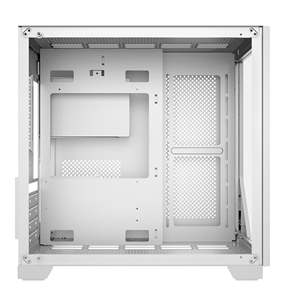 Lovingcool venta al por mayor fundas de ordenador para juegos COMPUT CASE PC de escritorio personalizado PC vidrio ATX aluminio blanco PC case con ventilador RGB - Product Image 3