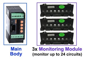 ソーラーAGF-M8T単相ソーラーパワーメーターDC 1000VソーラーストリングモニタリングユニットRS485ソーラーシステム用 - Product Image 4