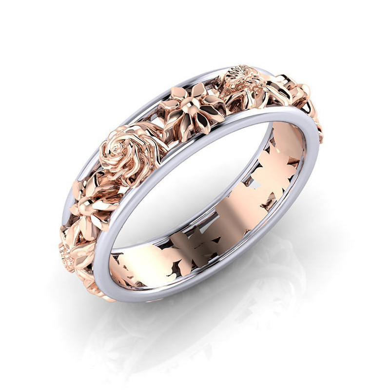 Rose gold two-color