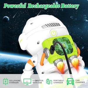 EPT-Robot inteligente de juguete con sensor táctil y control de voz, juguetes robóticos para niños, robot interactivo parlante con canto y baile - Product Image 6