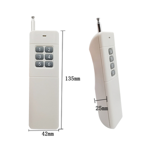 A lunga distanza 433MHz codice di apprendimento 4 pulsanti Rf telecomando apparecchiature industriali telecomando telecomando