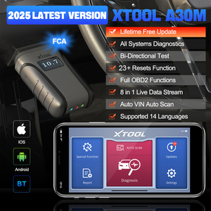 A30MスマートAPP制御Obdii車の診断ツール自動車コンピュータ故障コード診断装置車両OBD2スキャナ - Product Image 5
