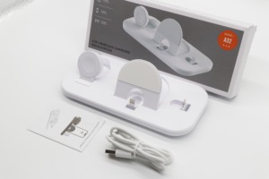 Apple çoklu cihazlar için ucuz 3 In 1 şarj istasyonu katlanabilir şarj tutucu standı - Product Image 3
