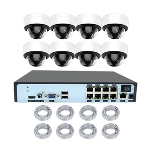 5MP Complete CCTV <strong>Network</strong> IP <strong>Security</strong> <strong>System</strong> Set with 8CH DVR NVR PoE Module 8 <strong>Security</strong> Cameras Competitive Surveillance Price - Product Image 1