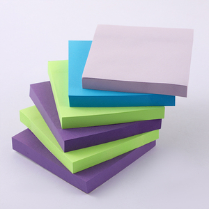 Bloc de notas Índice-Bloc de notas de papel publicado Pegatinas Suministros de oficina Bloc de notas pequeño para uso estacionario de oficina Bloc de notas adhesivas - Product Image 4
