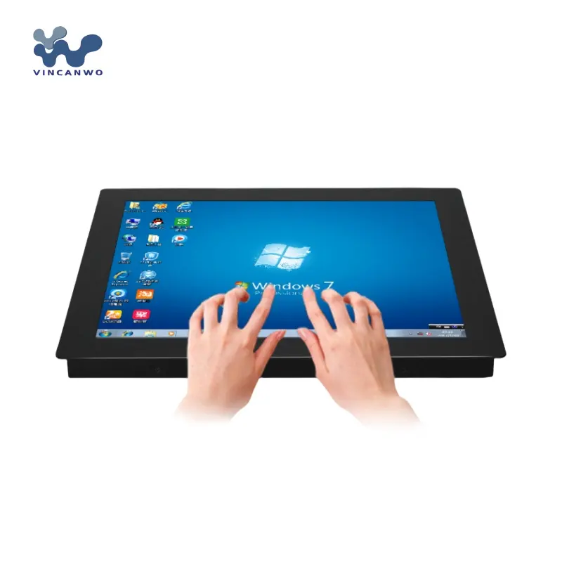VINCANWO Best-Selling VEPC 10.4 Inch Industrial All-In-One Panel PC Intel Celeron Dual Core 4+ 64G DDR3 RAM VGA Touch Screen
